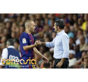 Pesepak Bola Iniesta Mendapat Pujian Dari Ernesto Valverde | Judi Bola Online | Agen Bola Terpercaya